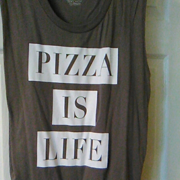 Fifth Sun Tops - Pizza tank top